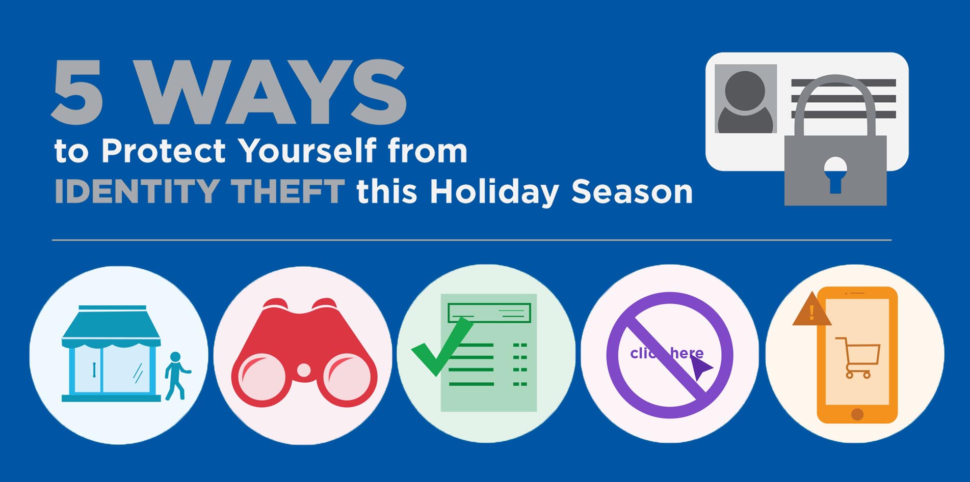 Infographic How To Prevent Identity Thieves From Stealing Your Holiday