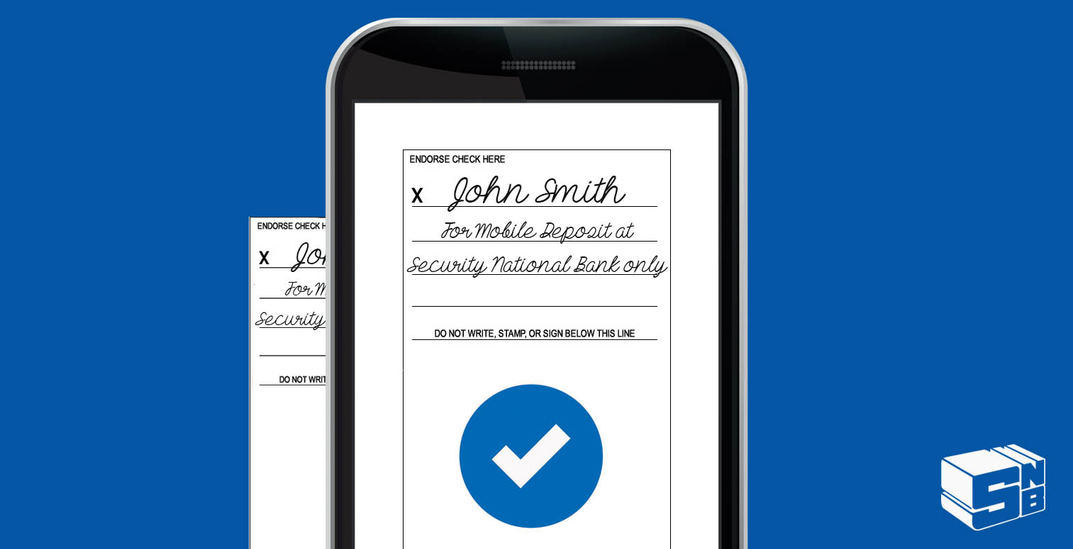 How to Endorse a Check For Mobile Deposit